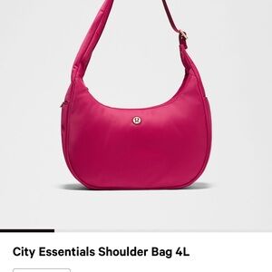 Lululemon Athletica Fuchsia Shoulder Bag